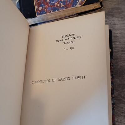 Lot 401: Late 1800's Book Lot (Blue)
