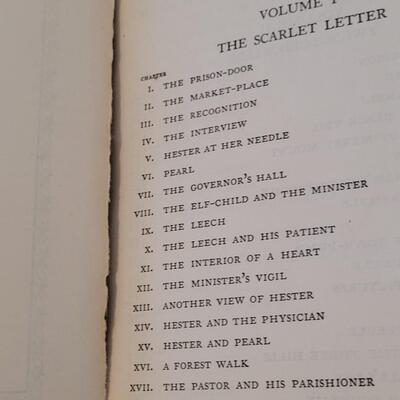 Lot 402: Late 1800's/Early 1900's Leather Bound The Works of Nathaniel Hawthorne 