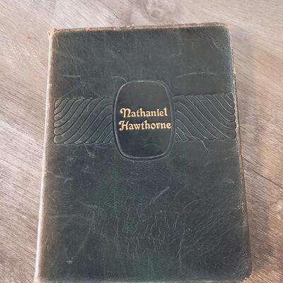 Lot 402: Late 1800's/Early 1900's Leather Bound The Works of Nathaniel Hawthorne 