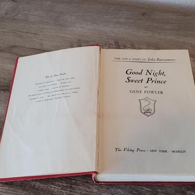 Lot 406: Gene Fowler Book Lot (A Solo in Tom Toms & Good Night, Sweet Prince 