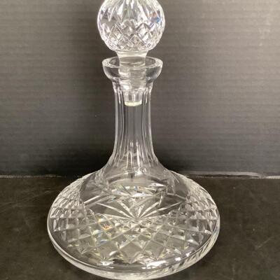 376 Beautiful Waterford Ships Decanter 