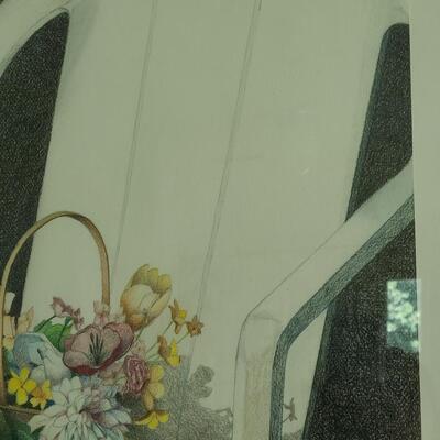 Lot 500: Signed Local Artist Pencil Framed Artwork. 
