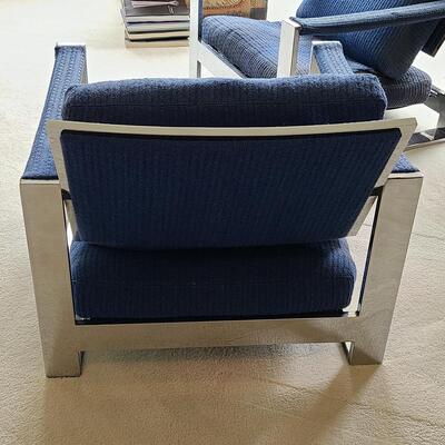 Lot 46: MCM Chrome Chairs 