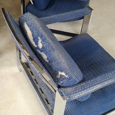 Lot 46: MCM Chrome Chairs 