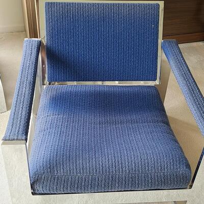 Lot 46: MCM Chrome Chairs 