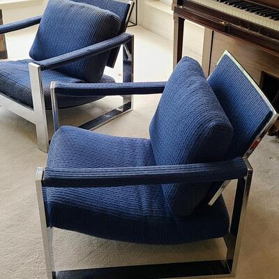 Lot 46: MCM Chrome Chairs 