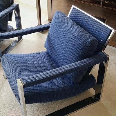 Lot 46: MCM Chrome Chairs 