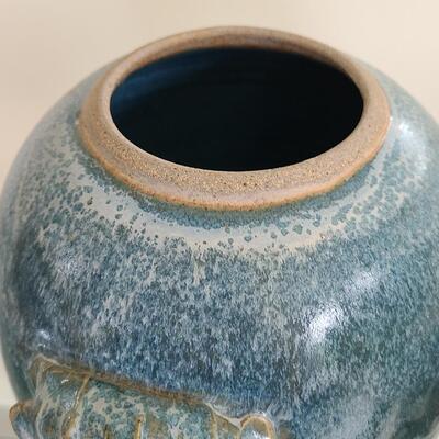 Lot 47: Artist Signed Owl Block, Pottery, Wood Carved Birds, and More  