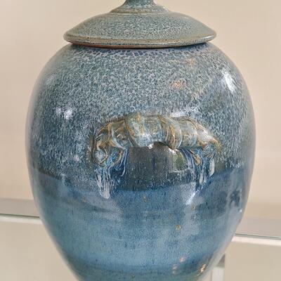 Lot 47: Artist Signed Owl Block, Pottery, Wood Carved Birds, and More  