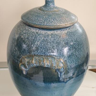 Lot 47: Artist Signed Owl Block, Pottery, Wood Carved Birds, and More  