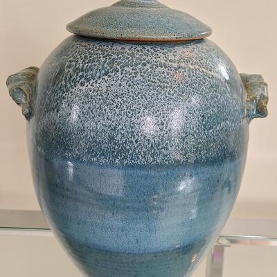 Lot 47: Artist Signed Owl Block, Pottery, Wood Carved Birds, and More  