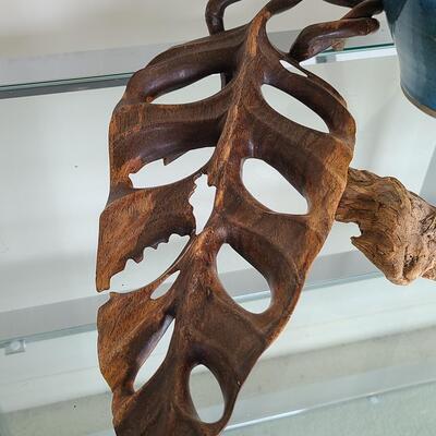 Lot 47: Artist Signed Owl Block, Pottery, Wood Carved Birds, and More  