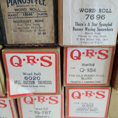 Lot 49: Player Piano Rolls 