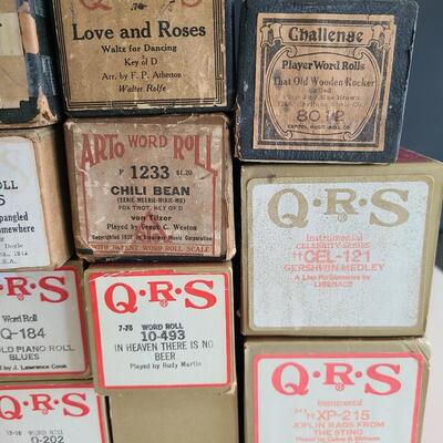 Lot 49: Player Piano Rolls 