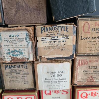 Lot 49: Player Piano Rolls 
