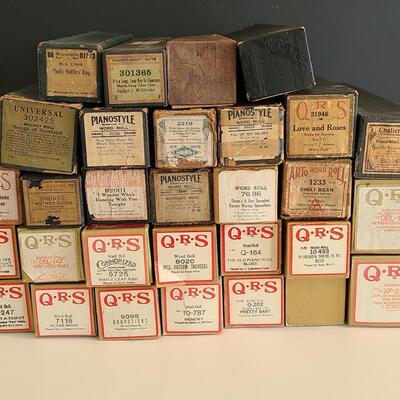 Lot 49: Player Piano Rolls 