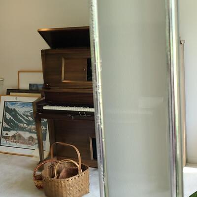 Lot 51: Vintage Chrome Mirror