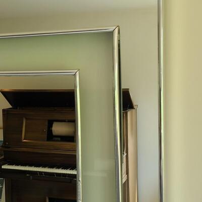 Lot 51: Vintage Chrome Mirror