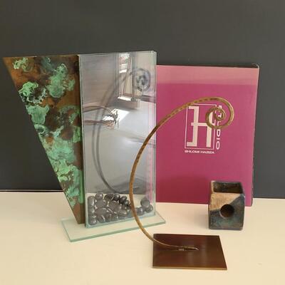 Lot 57: Shlomi Haziza Studio Artist Book, & Handmade Artists Works 