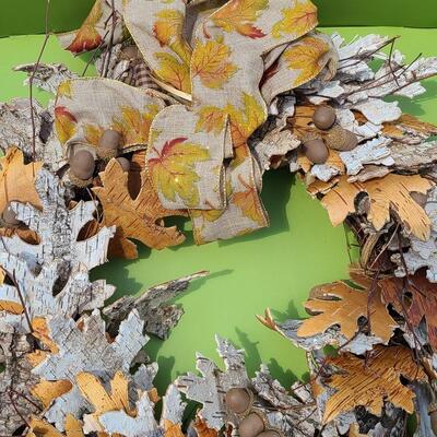Lot 71: Fall & Spring Designer Wreaths 
