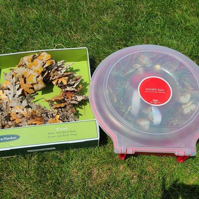 Lot 71: Fall & Spring Designer Wreaths 