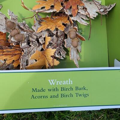 Lot 71: Fall & Spring Designer Wreaths 