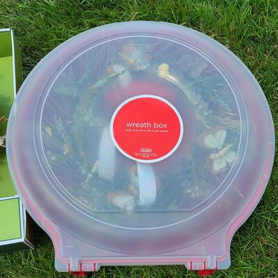 Lot 71: Fall & Spring Designer Wreaths 