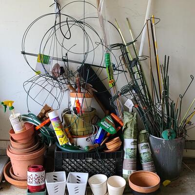 Lot G2: Gardening/Planting Supplies/Planters & More 
