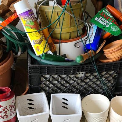 Lot G2: Gardening/Planting Supplies/Planters & More 