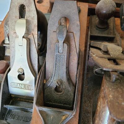 Lot 77: Bench Planes, Sharpening Stones, Industrial Storage and More 