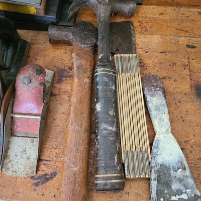 Lot 77: Bench Planes, Sharpening Stones, Industrial Storage and More 