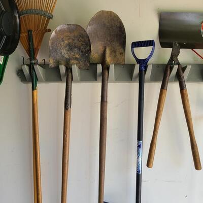 Lot 78: Yard Tools & Storage 