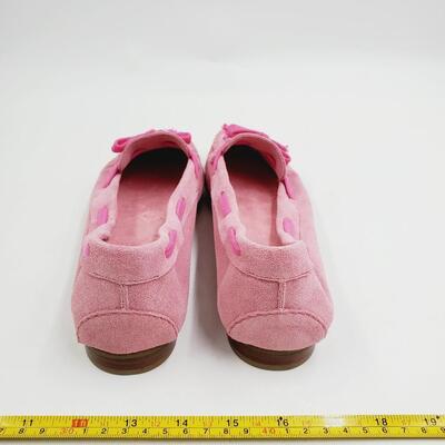 GIANNI BINI SOFT PINK VICTROLA 684 SIZE 10M LOAFERS MADE IN BRAZIL WITH ORIGINAL BOX