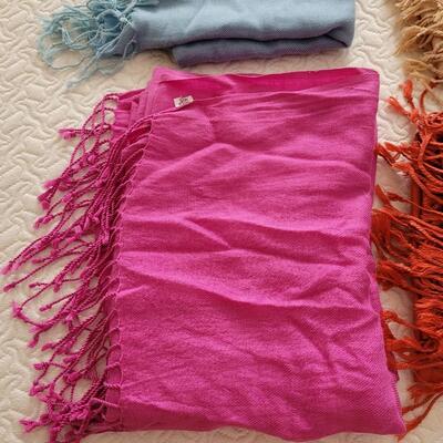 Lot 417: Colorful Scarves lot