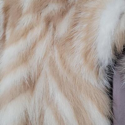 Lot 419: Real Fur Coat  (no size but I believe it is Med/Large)