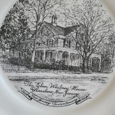 Lot 123: Vintage Glassboro Plates and Glassboro Images In America Book