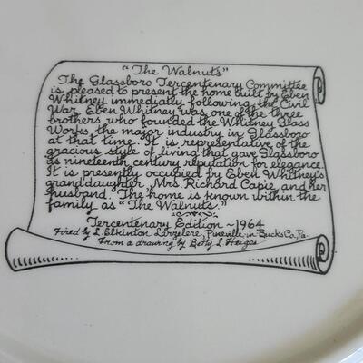Lot 123: Vintage Glassboro Plates and Glassboro Images In America Book