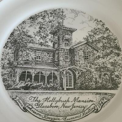 Lot 123: Vintage Glassboro Plates and Glassboro Images In America Book