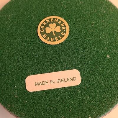 Lot 180: Irish Marble Coasters, Pottery, Slate and More 