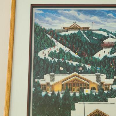 Lot 127: Signed & Numbered Artwork, "Mountain Majesty" by Jane Wooster 