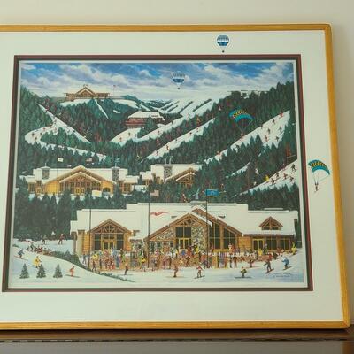 Lot 127: Signed & Numbered Artwork, "Mountain Majesty" by Jane Wooster 