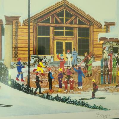 Lot 127: Signed & Numbered Artwork, "Mountain Majesty" by Jane Wooster 
