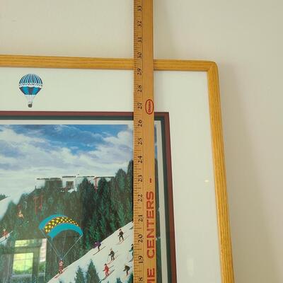 Lot 127: Signed & Numbered Artwork, "Mountain Majesty" by Jane Wooster 