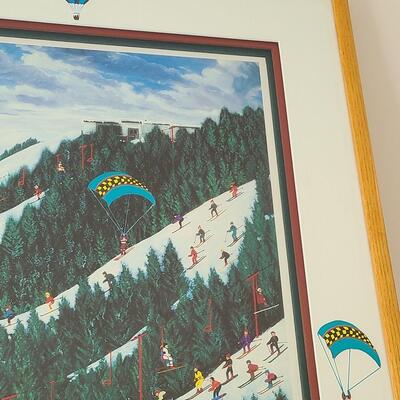 Lot 127: Signed & Numbered Artwork, "Mountain Majesty" by Jane Wooster 
