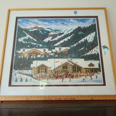 Lot 127: Signed & Numbered Artwork, "Mountain Majesty" by Jane Wooster 