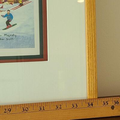 Lot 127: Signed & Numbered Artwork, "Mountain Majesty" by Jane Wooster 