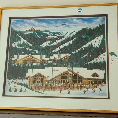Lot 127: Signed & Numbered Artwork, "Mountain Majesty" by Jane Wooster 