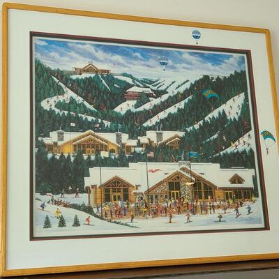 Lot 127: Signed & Numbered Artwork, "Mountain Majesty" by Jane Wooster 