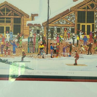 Lot 127: Signed & Numbered Artwork, "Mountain Majesty" by Jane Wooster 