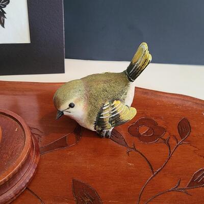Lot 128: Home Decor and Art; Wood Works 
